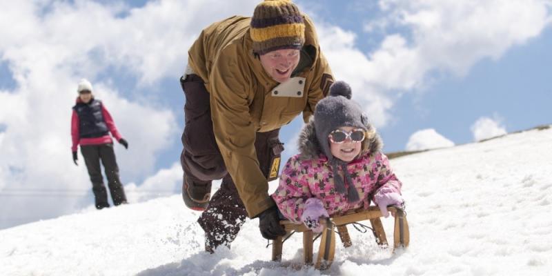 Sledging in Alpe d'Huez Sledging in Alpe d'Huez© Laurent Salino, Alpe d'Huez Tourism.