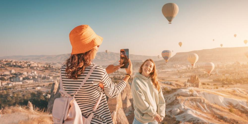 Explore the World with Take the Family (Image: Making memories in Cappadocia in Turkey © Frantic00/iStock).