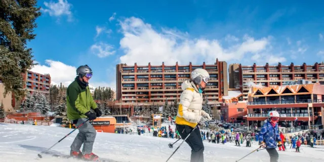 Easy access to the slopes at Beaver Run Resort. Easy access to the slopes at Beaver Run Resort.
