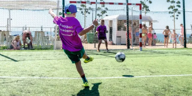 Football academy at Holiday Village Costa del Sol.