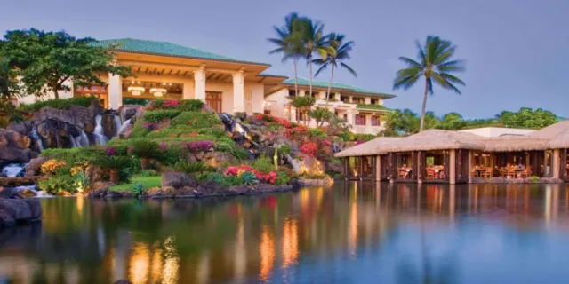 Pool at Grand Hyatt Kauai Resort & Spa.