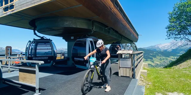 Mountain biking in La Clusaz